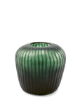 Vase Melrose M | Hellstahlgrau/Schwarzstahlgrau
