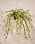 Kunst Hangplant Varen Groen | 119 cm