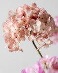 Artificial flower Hydrangea Stem Mauve REAL TOUCH | 63 cm