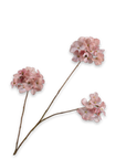 Kunstbloem Hortensia Tak Mauve REAL TOUCH | 85 cm