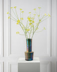 Fleur artificielle Branche d'hortensia Rouge/Marron | 85 cm