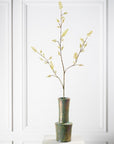 Kunstbloem Bessentak Groen | 112 cm