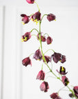 Branche de fritillaire artificielle bordeaux | 111 cm