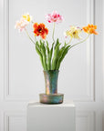 Flor artificial Tulipán Acero Naranja RT | 72 cm