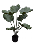 Kunstplant Lotus groen | 90 cm