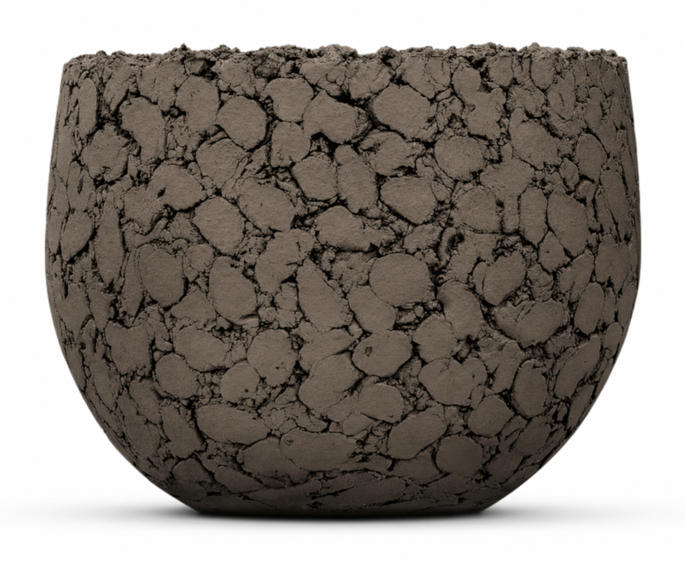 鉢・プランター Domani Lava DOMANI Lava Natural Brown | Handmade Terracotta Pot – NU PUUR & GROEN