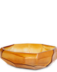 Schale Cubistic | Clear/Gold