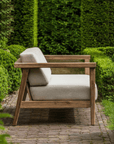 2-Seater Copenhague | Teak Natural Grey - NU PUUR & GROEN
