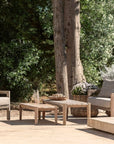 2-Seater Mario | Teak Natural Grey / Rope - NU PUUR & GROEN