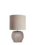 Tafellamp Cubistic Round | Smokegrey