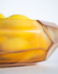 Schale Cubistic | Clear/Gold