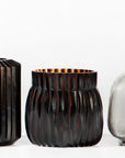 Vase Mathura S | Butter/Braun