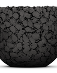 Maceta DOMANI LAVA | Negro Natural