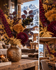 Kunstboeket Verbier Burgundy | The Alpine Collection (kopie)