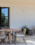 Armchair Mario | Teak Natural Grey - NU PUUR & GROEN