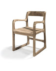 Armchair Sally | Reclaimed Teak Natural Grey - NU PUUR & GROEN