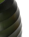 Vase Belly Enorm | Black Steelgrey