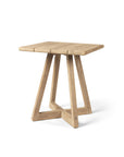 Bistro Bar Table Dennis | Teak Natural Grey