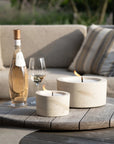 Buitenkaars Urban Outdoor Table Three | Ecru - NU PUUR & GROEN