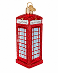 Weihnachtsbaumschmuck | Englische Telefonzelle | 10 cm