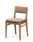 Chair Jared | Teak Natural Grey / PE Wicker Antique Weed - NU PUUR & GROEN