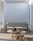 Coffee Table Anton Set of 3 | Reclaimed Teak Natural Grey - NU PUUR & GROEN