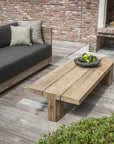 Coffee Table Dovetail | Reclaimed Teak Natural Grey - NU PUUR & GROEN