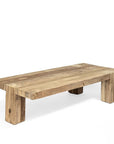 Coffee Table Dovetail | Reclaimed Teak Natural Grey - NU PUUR & GROEN