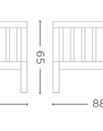 Corner Copenhague | Teak Natural Grey - NU PUUR & GROEN