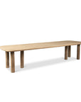 Dining Table Carlo | Teak Natural Grey - NU PUUR & GROEN