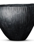 DOMANI Pot Atlantis | Black Metallic - NU PUUR & GROEN