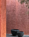 DOMANI pot "ATLANTIS" | Metallic Black - NU PUUR & GROEN