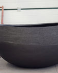 DOMANI pot "ATLANTIS" | Natural Black - NU PUUR & GROEN