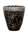 DOMANI Pot Luanda | Black Metallic - NU PUUR & GROEN