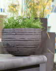 DOMANI pot "VIENNA" | Natural Black - NU PUUR & GROEN