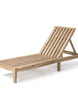 Sunny Bed Copenhague | Teak Natural Grey