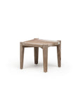 Square Coffee Table Floor Small | Reclaimed Teak Natural Grey