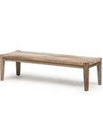 Rectangular Coffee Table Floor Small | Reclaimed Teak Natural Grey