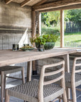 Bar Table Dennis Large | Reclaimed Teak Natural Grey