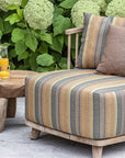 Lounge Carol 1-Seater | Teak Natural Grey