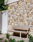 Park Bench Oslo Small | Teak Natural Grey