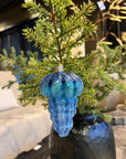Kerst ornament | Blauwe kwal | 13 cm - NU PUUR & GROEN