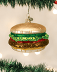 Kerst ornament | Cheeseburger | 6 cm - NU PUUR & GROEN