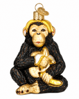 Kerst ornament | Chimpansee | 10 cm - NU PUUR & GROEN