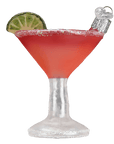 Kerst ornament | Cosmopolitan Cocktail | 11 cm - NU PUUR & GROEN