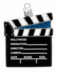Kerst ornament | Filmklapper | 11 cm - NU PUUR & GROEN