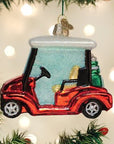 Kerst ornament | Golfkar | 9 cm - NU PUUR & GROEN