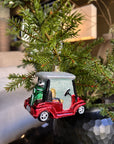 Kerst ornament | Golfkar | 9 cm - NU PUUR & GROEN