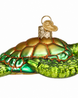 Kerst ornament | Groene zeeschildpad | 10 cm - NU PUUR & GROEN