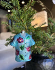 Kerst ornament | Hawaïaans Overhemd | 11 cm - NU PUUR & GROEN